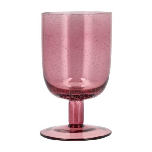 Lyngby Glas Valencia Glass på Stett 37 cl Rosa