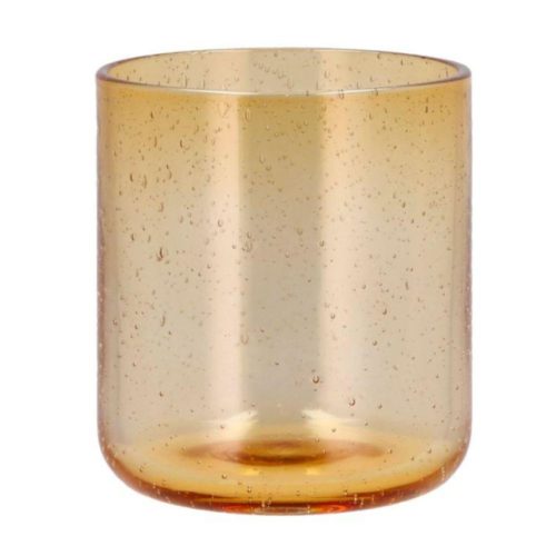 Lyngby Glas Valencia Vannglass 35 cl Amber