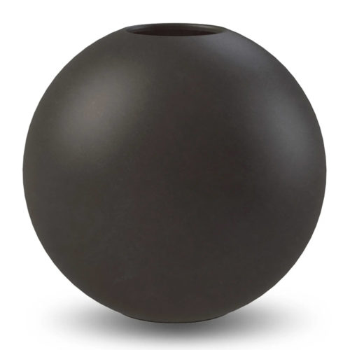 Cooee Design Ball Vase 20 cm Black