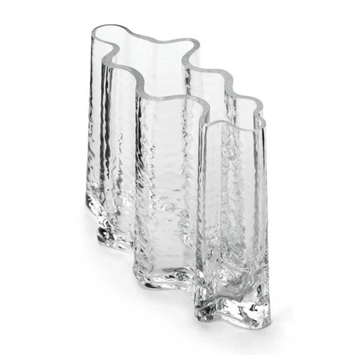 Cooee Design Gry Wide Vase 24 cm Clear 2