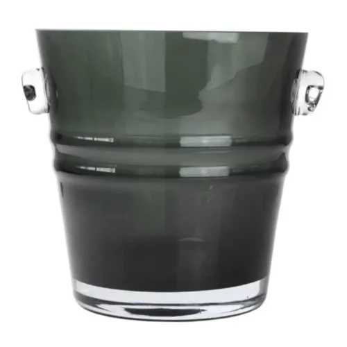 The Bucket Vase_Lykt 24cm Graa Magnor