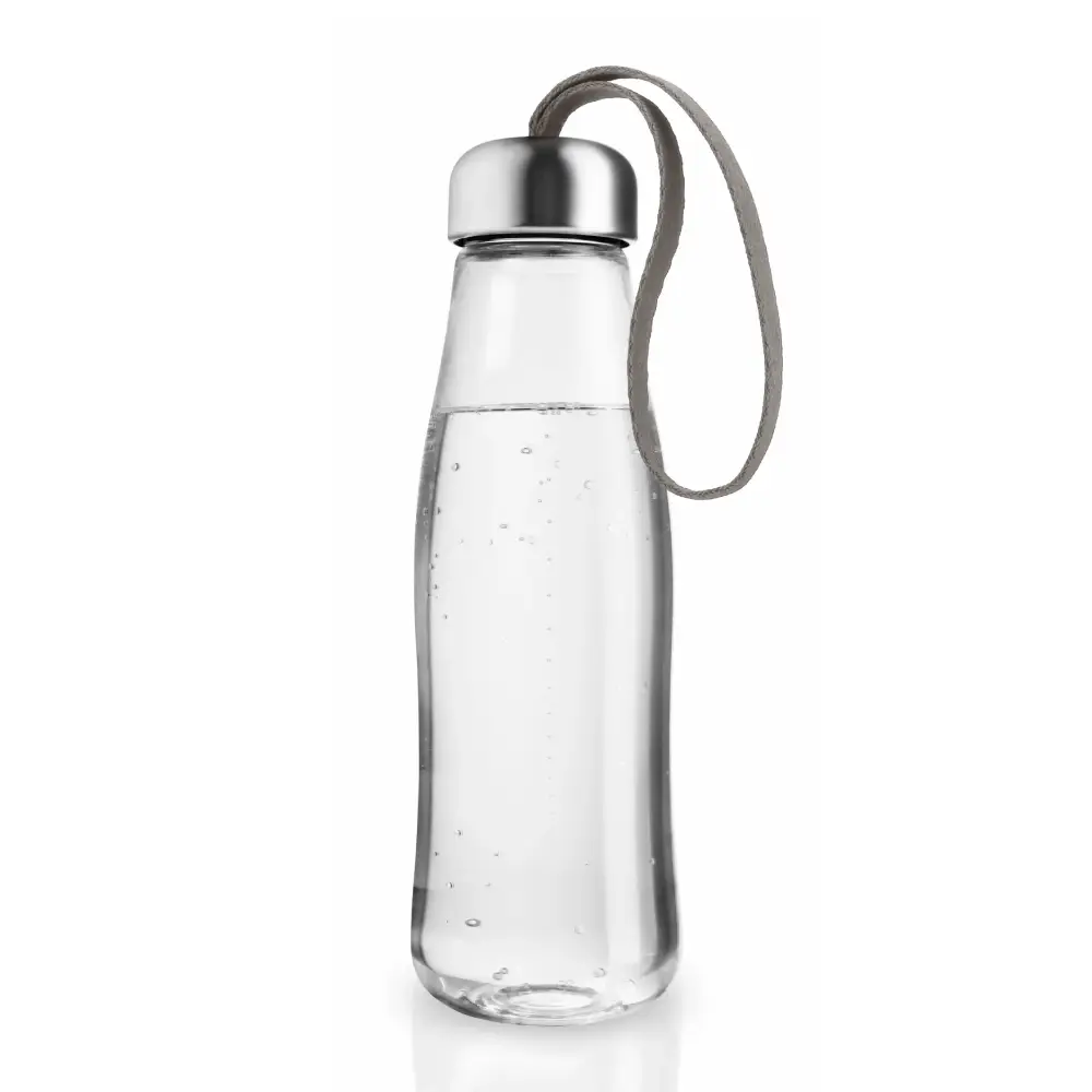 Eva Solo Drikkeflaske Glass 0,5 L Taupe