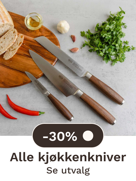 Kjøkkenkniver 30%